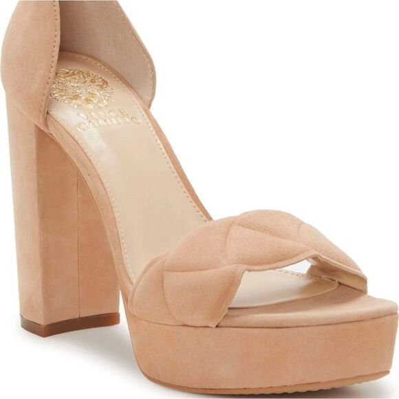 🆕👠Vince Camuto Mahgs Block Heeled Sandals - Picture 2 of 11